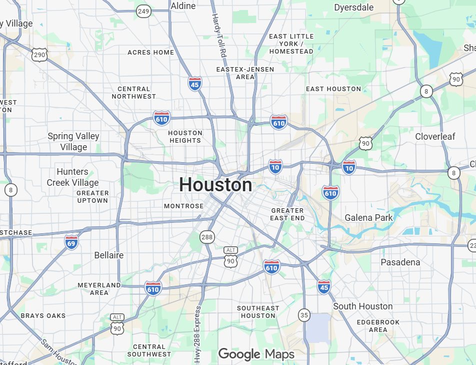 Rubber speed bumps for indoor parking garages and outdoor lots in Houston TX